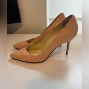 Sarah Flint Women's Classic Pointed Toe Pumps in Blush